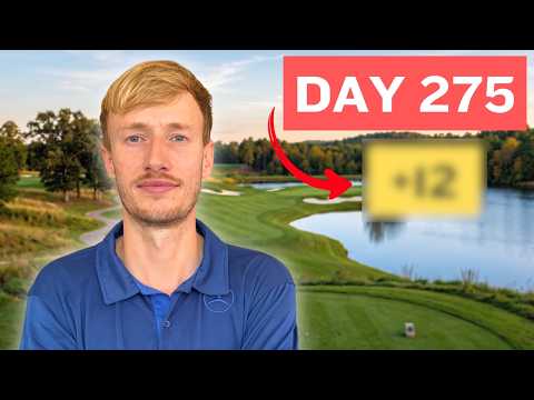 275 Days of Golf Every Day - My BEST Score Yet on a Full 18