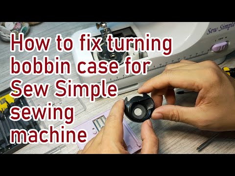 Sew Simple sewing machine basic operation