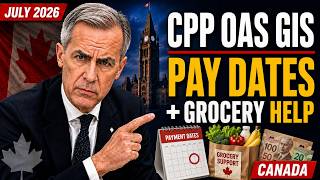 OAS, GIS &amp; CPP July 2026: Seniors Must Check This Before Payment Day