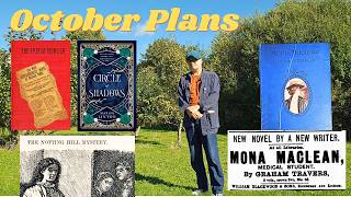 October Plans #victober #occultdetectiveoctober #neglectedvictorianbestsellers