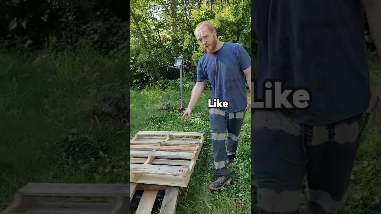 PART 1:How To Build Green House out of Recycled Pallets 