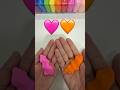 Pink + Orange… Wait For The Surprise! 😳🩷🧡#shorts #claymixing #pink #orange #mysterymix