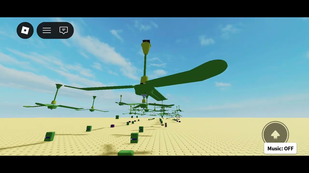 Experiments with lucky ceiling fan