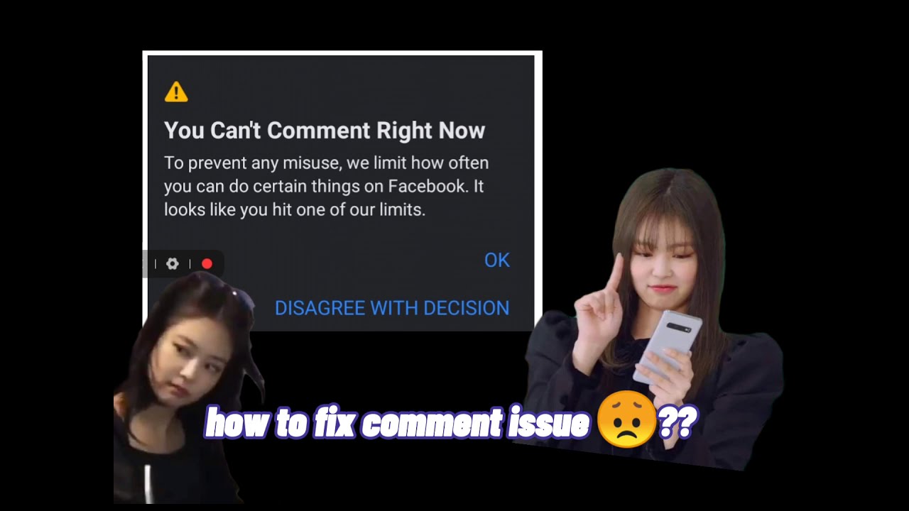 How To Fix Facebook Comment Problemfailed To Post Comments Youtube 