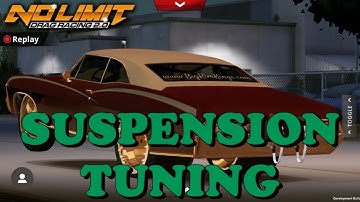 HOW TO TUNE SUSPENSION IN NO LIMIT 2.0 DRAG RACING NEW UPDATE