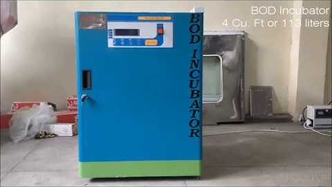 BOD Incubator 4 Cu. Ft. 100 Liters Working