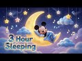 Mickey Mouse Sleep Music on Moon 🌙⭐ Baby Lullaby | Relaxing Bedtime Music for Kids