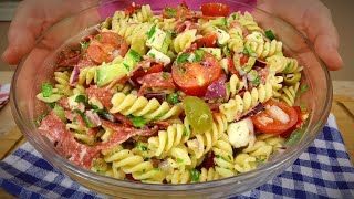 Macaroni salad recipe with salad dressing - changes the whole meal