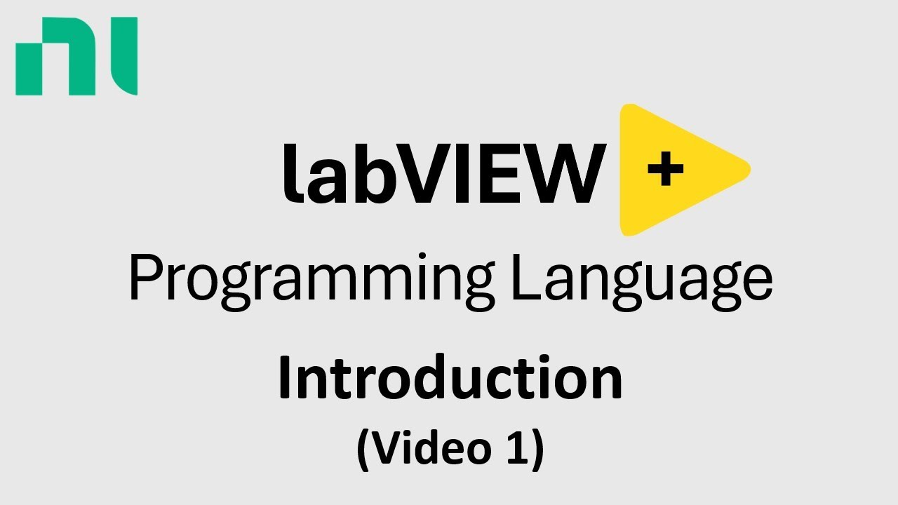 Labview Basic Introduction - YouTube