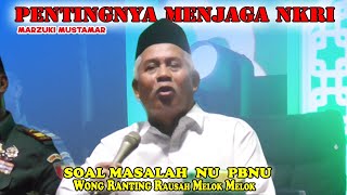Download Lagu kh marzuki mustamar terbaru, soal NU PBNU wong ranting rausah melok melok MP3
