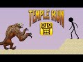 Temple run  parkour animation