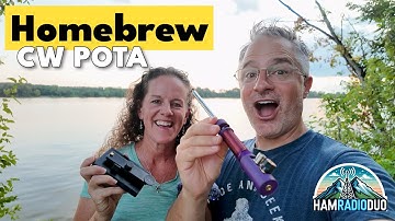 Homebrew CW POTA : DX to Netherlands!