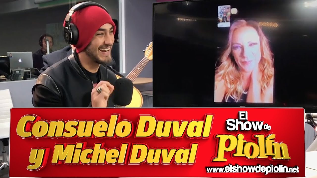 Consuelo Duval Sorprende a su hijo Michel Duval