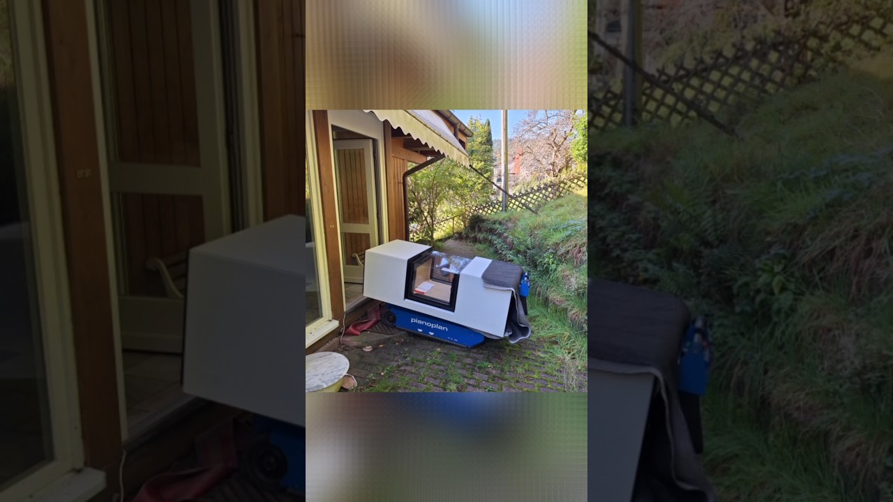 Transport von  Kaminofen A. Caminetti Scandinavian 65 S WH pianoplan von K&ouml;nigstein Klaviertransport