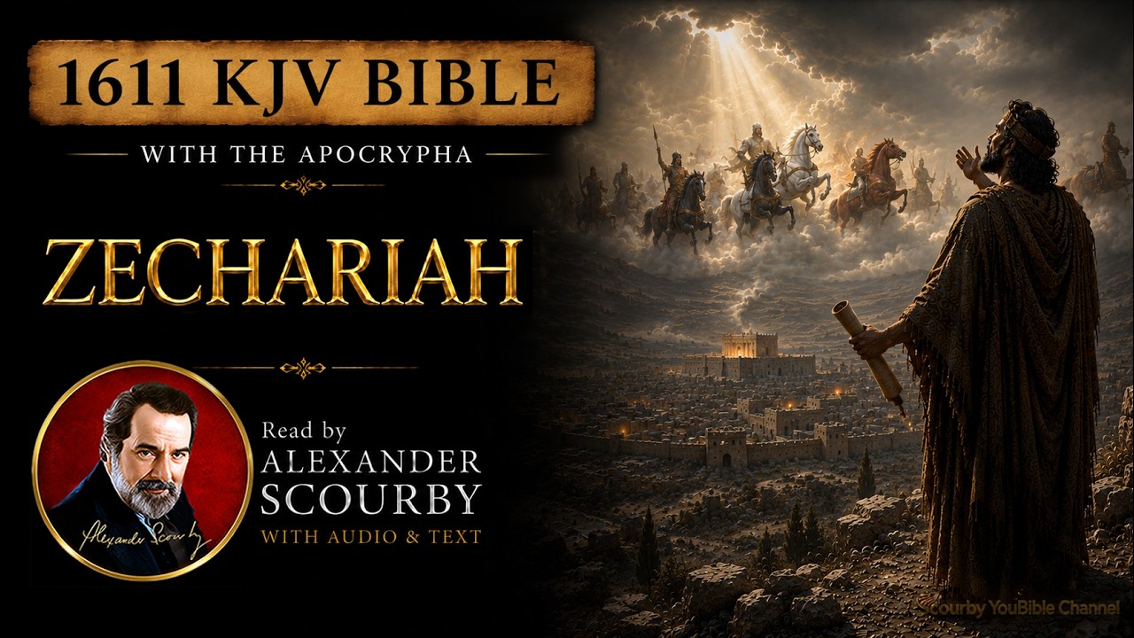 38 | The Book of ZECHARIAH (KJV) | Read by Alexander Scourby | AUDIO ...
