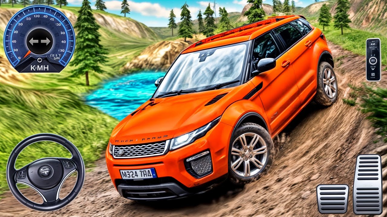 Offroad Jeep Simulator - Luxury SUV 4x4 Prado Stunts - Android GamePlay