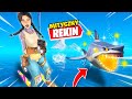 znalazłem *MITYCZNEGO* REKINA🦈.... w Fortnite Sezon 3