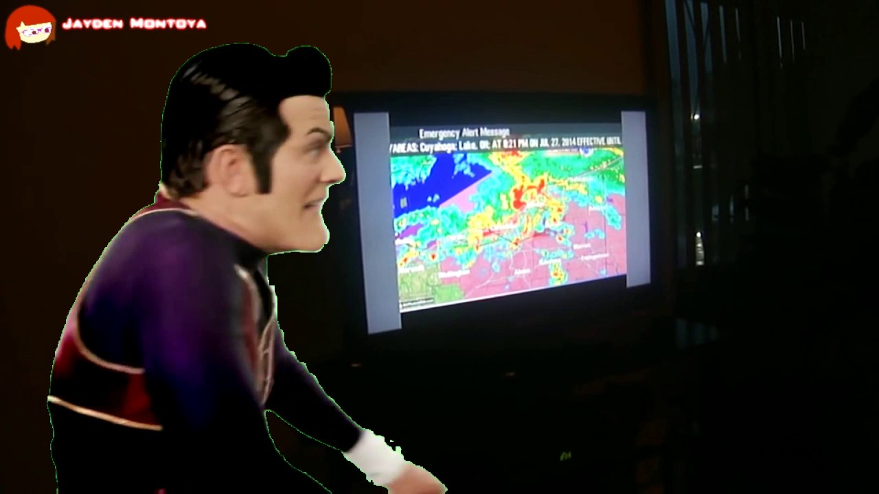 Robbie Rotten Hiding a Scary EAS Alert - YouTube