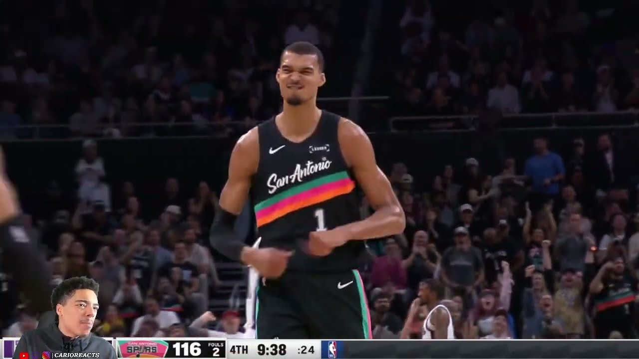 CarioReacts To Kings vs Spurs | FULL GAME HIGHLIGHTS | February 21, 2026!!!