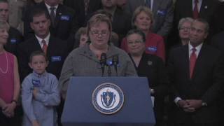 Mass. State House ceremony celebrates passage of children's mental health bill - Pt. 6