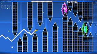 Random level I'm making in GD