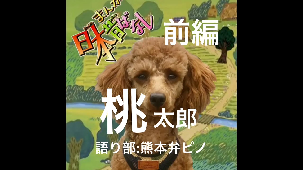 ピノが熊本弁で語る日本昔話 桃太郎 前編 熊本弁 Youtube