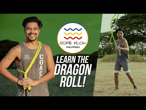 LEARN THE DRAGON ROLL! (Rope Flow Tutorial + Follow Along