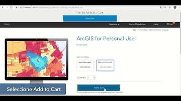 ¿Cómo comprar ArcGIS for Personal Use?