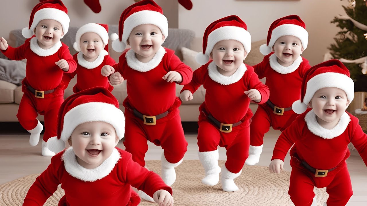 Jingle Bells Song 2025 | Baby Dance & Holiday Fun with Christmas Song ...