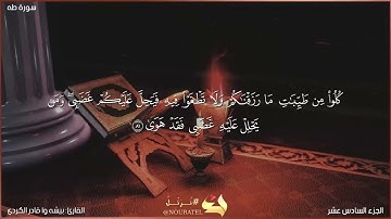 سورة طه كاملة مكتوبة بصوت القارئ "بيشه وا قادر الكردي"