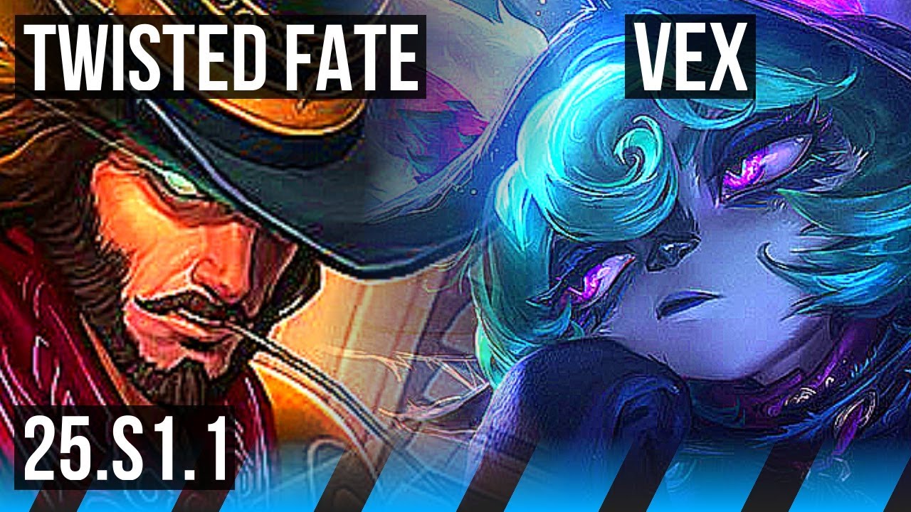 TWISTED FATE vs VEX (MID) | KR Diamond | 25.S1.1