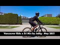Deep House DJ Mix By JaBig + Vancouver Bicycle Ride from Jericho Beach to Science World