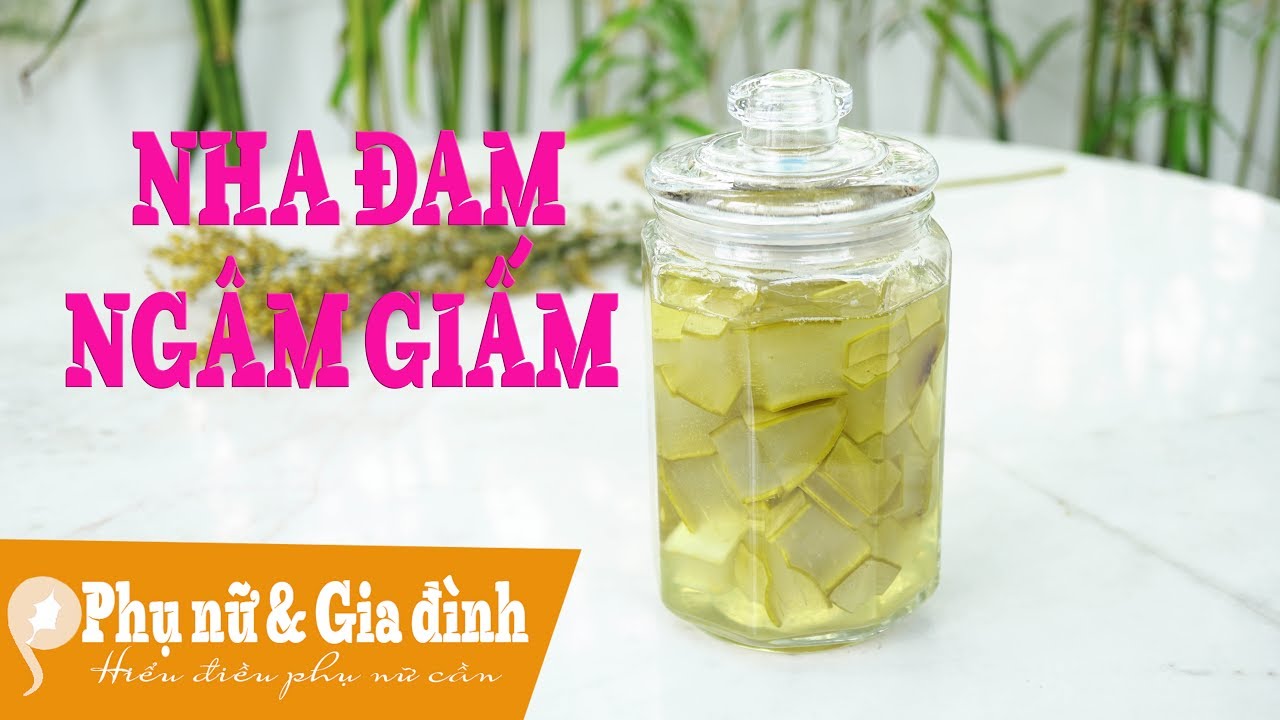 Hướng dẫn Cách nấu nha đam – Cách làm nha đam ngâm giấm dưỡng da làm đẹp không bắt nắng Hóng Showbiz