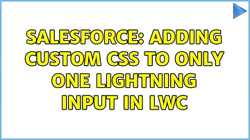 Salesforce: Adding custom css to only one lightning input in LWC