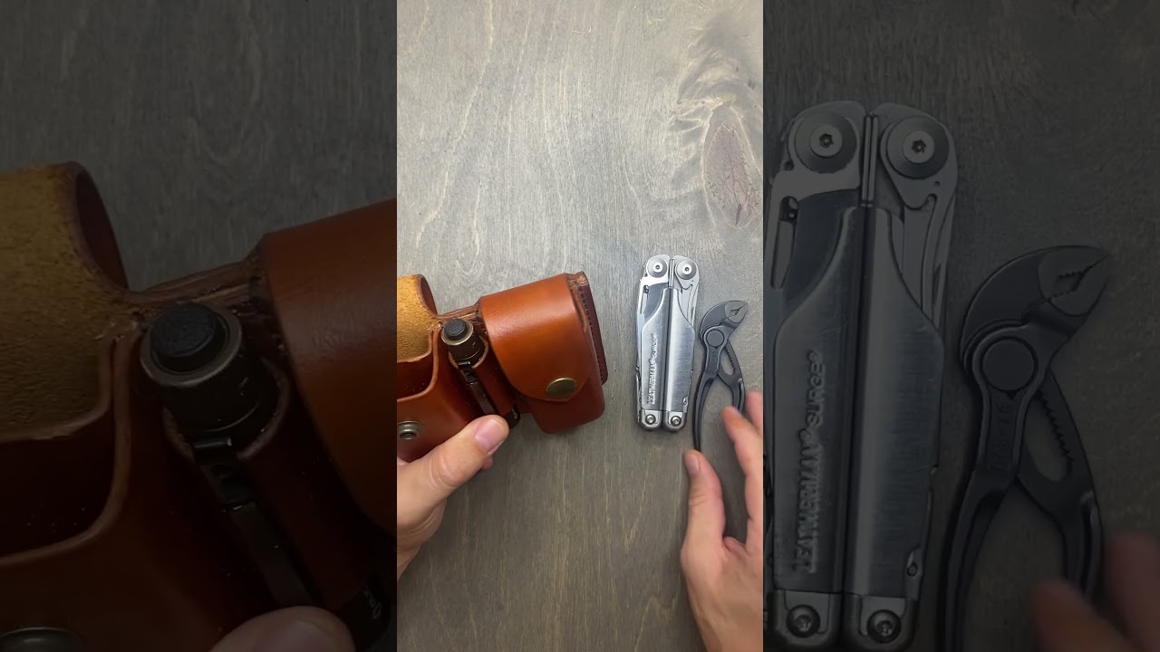 EDC Organizer for Multitool Leatherman Surge and Knipex Cobra