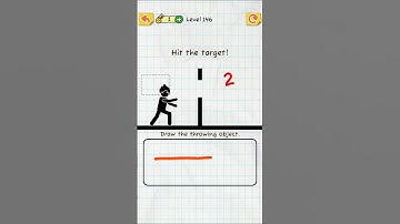draw 2 save stickman puzzle level 146 #shorts #gaming #gameplay