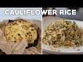 Low Carb Cauliflower Healthy Recipes (Fried Rice, Roasted, Creamy Mash, Chocolate Mousse)