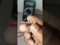Triac testing #shorts #trending #viralshort #components #electronic #shorts