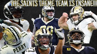 I HAVE THE BEST SAINTS THEME TEAM IN MADDEN 24!!! // Madden 24 MUT gameplay