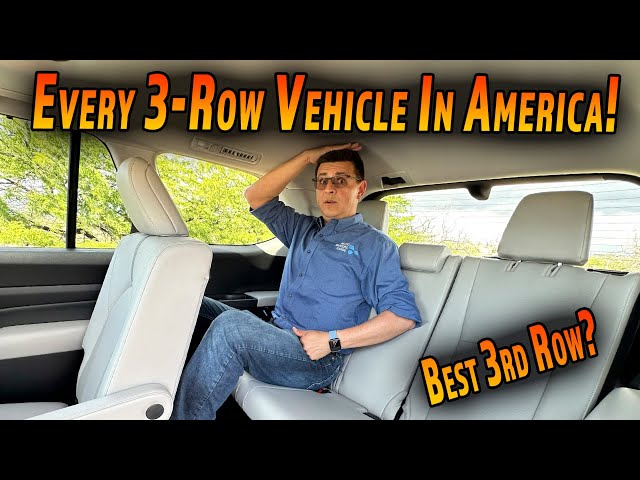 Every 3 Row Vehicle In America Compared Find The Best Family Hauler For You