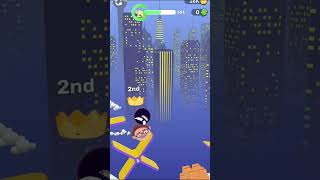 Hopping heads game mostly satisfying level 590 Venom #hoppingheadsandroid #shorts