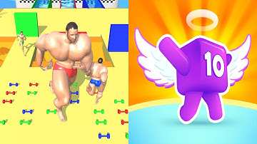 Muscle Race 3D VS Level Up Numbers - All Level Gameplay Android iOS Ep7