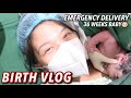 BIRTH VLOG! EMERGENCY DELIVERY + NAME REVEAL NI BABY! | VLOG154 Candy Inoue ♥️