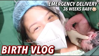 BIRTH VLOG! EMERGENCY DELIVERY + NAME REVEAL NI BABY! | VLOG154 Candy Inoue ♥️