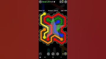 How To Solve Flow Free Hexes Extreme Pack 2 Level 29 8x8 Board Walk Through Solution Walkthrough