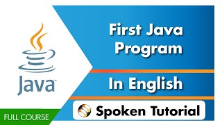 First Java Program - English