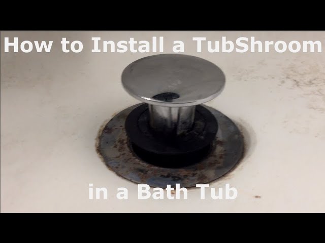 TSULT1X95 - TubShroom TSULT1X95 - TubShroom Ultra Tub Drain Protector, Stainless  Steel (1.25- 2)