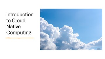 What is Cloud Native Computing?