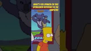Spongebob Reference In The Simpsons