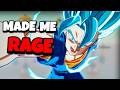 Vegito Wouldn't STOP Powering Up... I Ended Up RAGING 😡